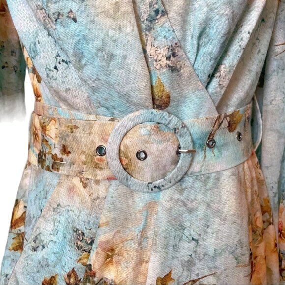 NWT Elliatt Overindulgence Linen Mini Dress - Picture 6 of 8